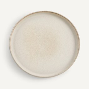 Set van 4 platte borden in aardewerk, Gandra
