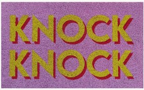 Kokos deurmat Knock Knock