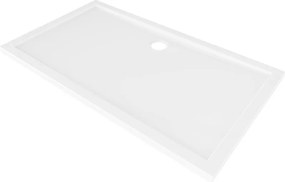 Mexen Flow rechthoekige douchebak slim 160 x 100 cm, wit glans - 46R101016