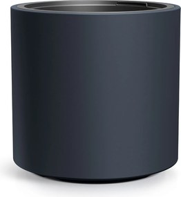 Prosperplast Heos R Slim Bloempot -Ø 29,8 cm - Antraciet - Cilindervorm