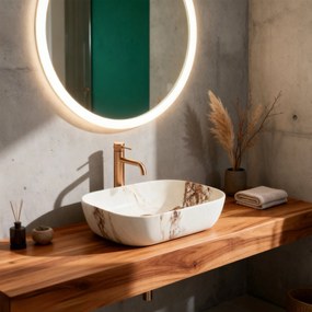 Opzetwastafel Rea Belinda Marrone Matt