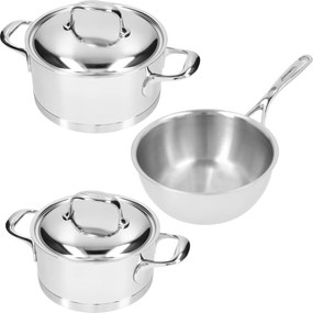 Demeyere Atlantis 7 Pannenset, 3-delig - Atlantis 7 - Demeyere