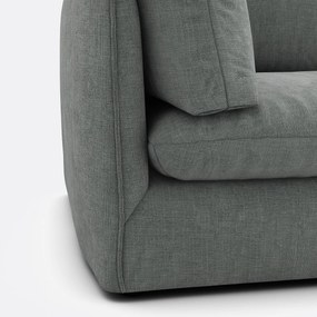 3-zits rechte bank in gestructureerde stof, Malo