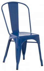 Set van 2 stapelbare LIX-stoelen Blauw – ultramarijn - Sklum