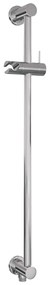 Brauer Chrome Edition thermostatische inbouw regendouche met 3 standen handdouche, gebogen muurarm, glijstang en hoofddouche 30cm set 94 chroom