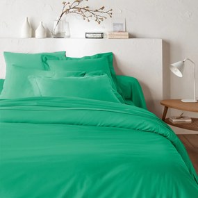 Dekbedovertrek met rits in effen katoen, Scénario