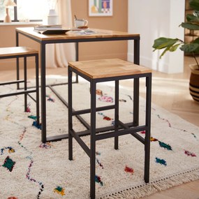 Set van 2 halfhoge barkrukken, Hiba