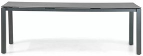 Tuinset 6 personen 220 cm Aluminium/rope Grijs Coco Puerto/Yoko