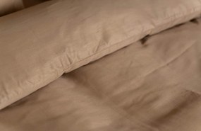 Kayori x Daisy Diks Dekbedovertrek Lumi Taupe – Bij Swiss Sense