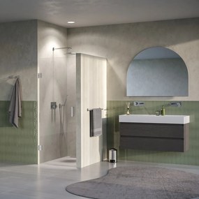 Brauer Void profielloze nisdeur 60cm RVS geborsteld PVD