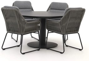 + 10% kassakorting | Diningset Intenso | 4 personen | Tuinset kunststof | 5-delig | Kees Smit Tuinmeubelen