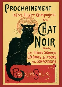 Poster De Zwarte Kat