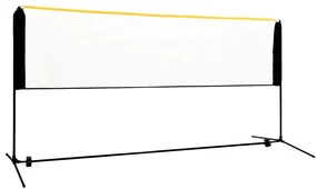 vidaXL Badmintonnet verstelbaar 300x103x94-158 cm metaal