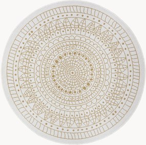 Rond in- & outdoor dubbelzijdig vloerkleed Porto