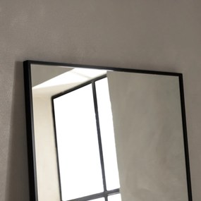Rechthoekige Spiegel Zwart - 67x193cm