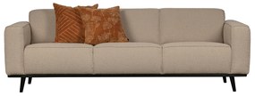 BePureHome Statement Retro 3-zits Bank Boucle Beige