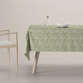 Dekoria Rechthoekig tafelkleed, groen-beige, 40 x 40 cm