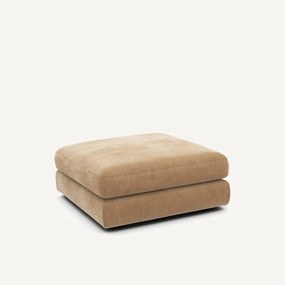 Voetensteun in stonewashed velours, SKANDER