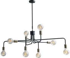 Goossens Hanglamp Lauren, Hanglamp met 8 lichtpunten