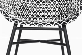 Hartman Delphine dining stoel white - black