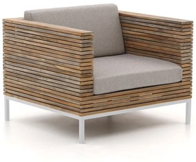 Lounge tuinstoel |   ROUGH-D | Hout | Old Teak | Kees Smit Tuinmeubelen
