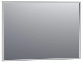 Sanituba Silhouette 100x70cm spiegel met RVS look omlijsting