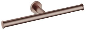 Hotbath &MORE Toiletrolhouder dubbel BCP Geborsteld koper PVD BAA05BCP
