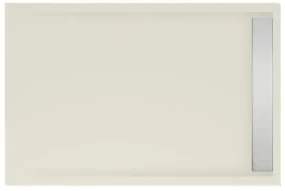 Xenz Easy-Tray douchebak 120x80x5cm pergamon