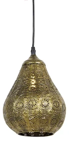 Oosterse hanglamp goud 17,5cm - Billa DiaOosters E14 Binnenverlichting Lamp