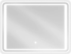 Mexen Zusa verlichte badkamerspiegel 80 x 60 cm, LED 6000K, antivries - 9808-080-060-611-00