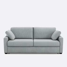 Slaapbank van fijn ribfluweel, Bultex, Timor