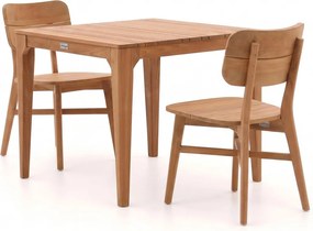 + 10% kassakorting | Diningset Bellagio | 2 personen | Tuinset teakhout | 3-delig | Kees Smit Tuinmeubelen