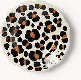 Handgemaakte taartplateau Leopardo