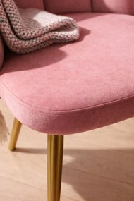 Hand Goud Fluwelen Stoel