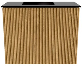 Mondiaz Joya 50cm toiletmeubel oak met wastafel faye links zonder kraangat urban