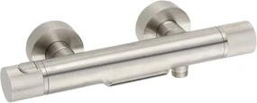 Ben Engraved Cross badkraan thermostatisch RVS-look