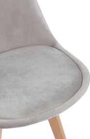 Set 4 Synk Fluwelen Stoelen