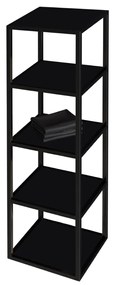 Sanigoods Sharp kolomkast 135cm mat zwart