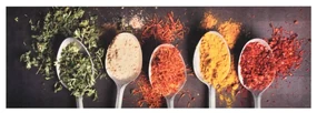 vidaXL Keukenmat wasbaar Spoons 60x300 cm