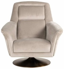 Richmond Interiors Nora Khaki Velvet Draaibare Fauteuil