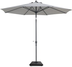 Camello Valerio Stokparasol M (excl. Voet) Aluminium Grijs