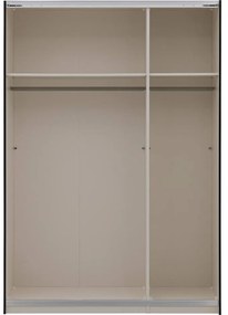 Goossens Kledingkast Easy Storage Sdk, 153 cm breed, 220 cm hoog, 2x 3 paneel schuifdeuren