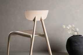 Jörn Eetkamerstoel - Carina - Beige - Kunststof - Jörn