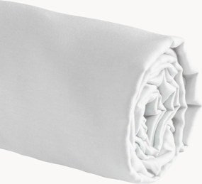 Katoenensatijnen hoeslaken Uni voor boxspring