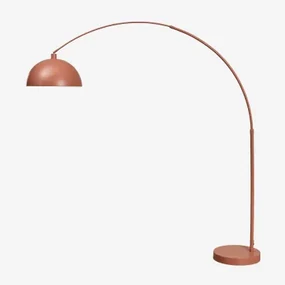 Diala Ijzeren Buiten Vloerlamp Rood Sienna & ↑210 Cm - Sklum