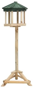 vidaXL Vogelvoeder staand 33x106 cm massief vurenhout