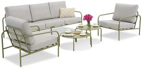 Imperia Garden Point metalen tuinmeubelen groen