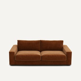 3-zits slaapbank, chenille fluweel, Skander