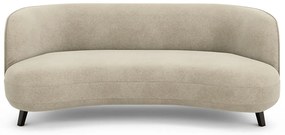 3-zits bank in linnen fluweel, Rosebury, ontwerp Emmanuel Gallina