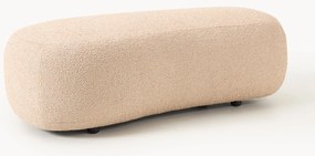 XL poef Alba van bouclé